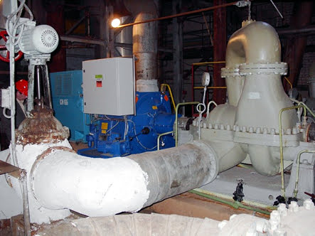 Гідромуфта «Voith» типу 650 SVTLs 21.2<br/> у приводі
              мережевого насосу СЭ 2500-160 на ТЕЦ-26 ВАТ «МосЕнерго»